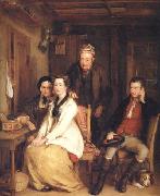 The Refusal from Burns's Song of 'Duncan Gray', Sir David Wilkie